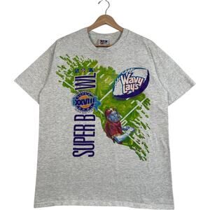 Vintage Wavy Lays Super Bowl XXVIII NFL Tee 1994 L